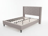 New Lisbeth Bed Frame Grey - Queen