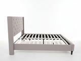 New Lisbeth Bed Frame Grey - Queen