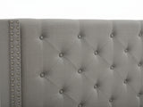 New Lisbeth Bed Frame Grey - Queen