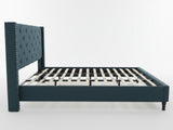 New Lisbeth Bed Frame Blue - King