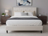 New Lisbeth Bed Frame Beige - King