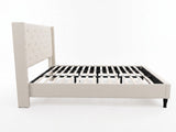 New Lisbeth Bed Frame Beige - King