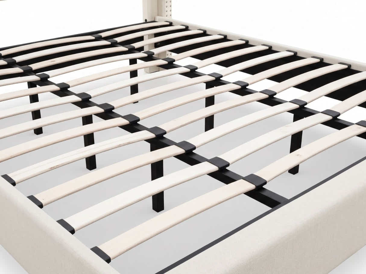 New Lisbeth Bed Frame Beige - King