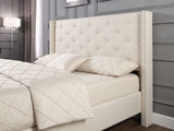 New Lisbeth Bed Frame Beige - King
