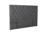 Rakel Fabric Headboard Grey - Queen