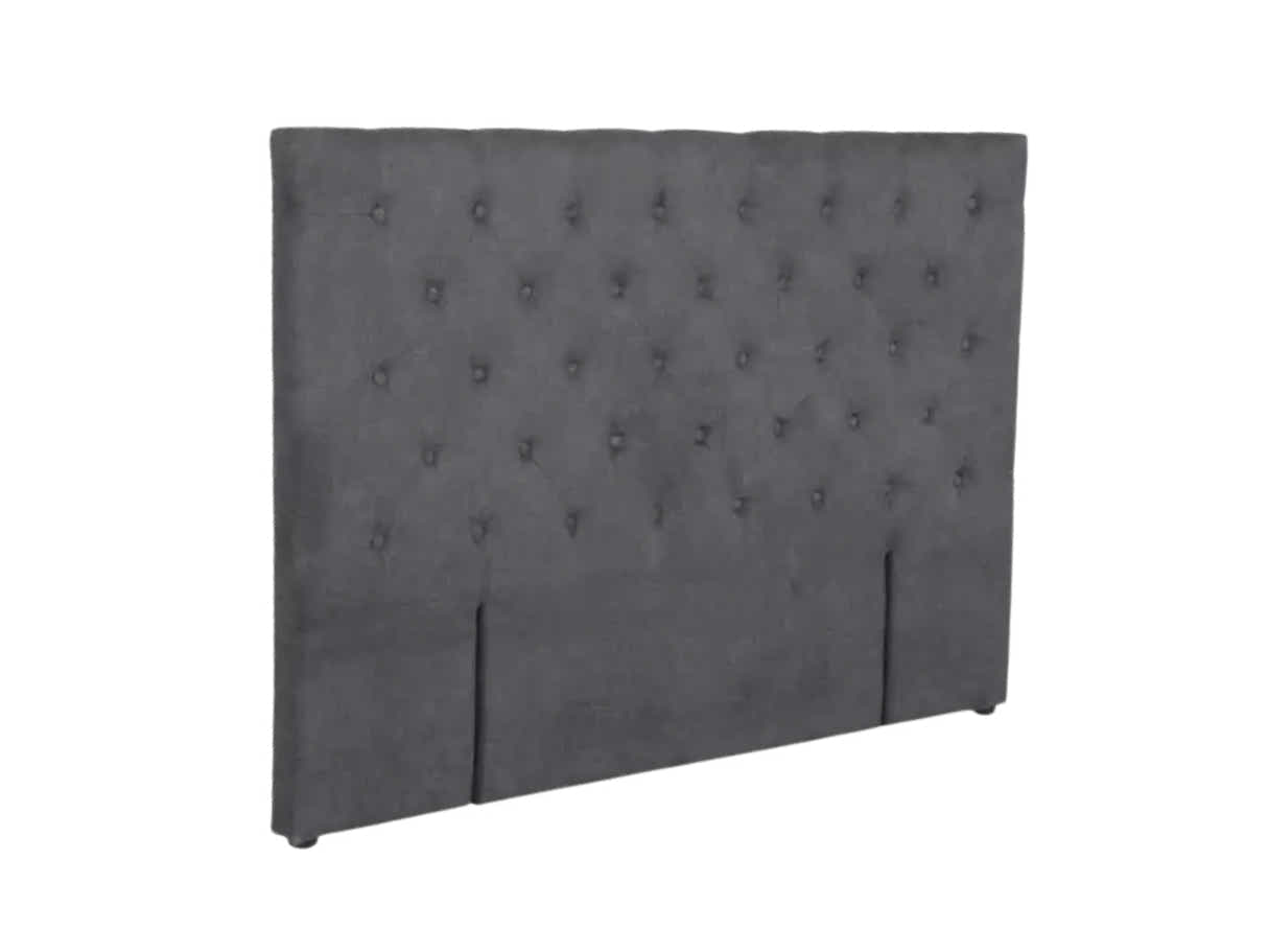 Rakel Fabric Headboard Grey - King