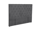 Rakel Fabric Headboard Grey - King