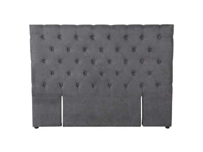 Rakel Fabric Headboard Grey - King