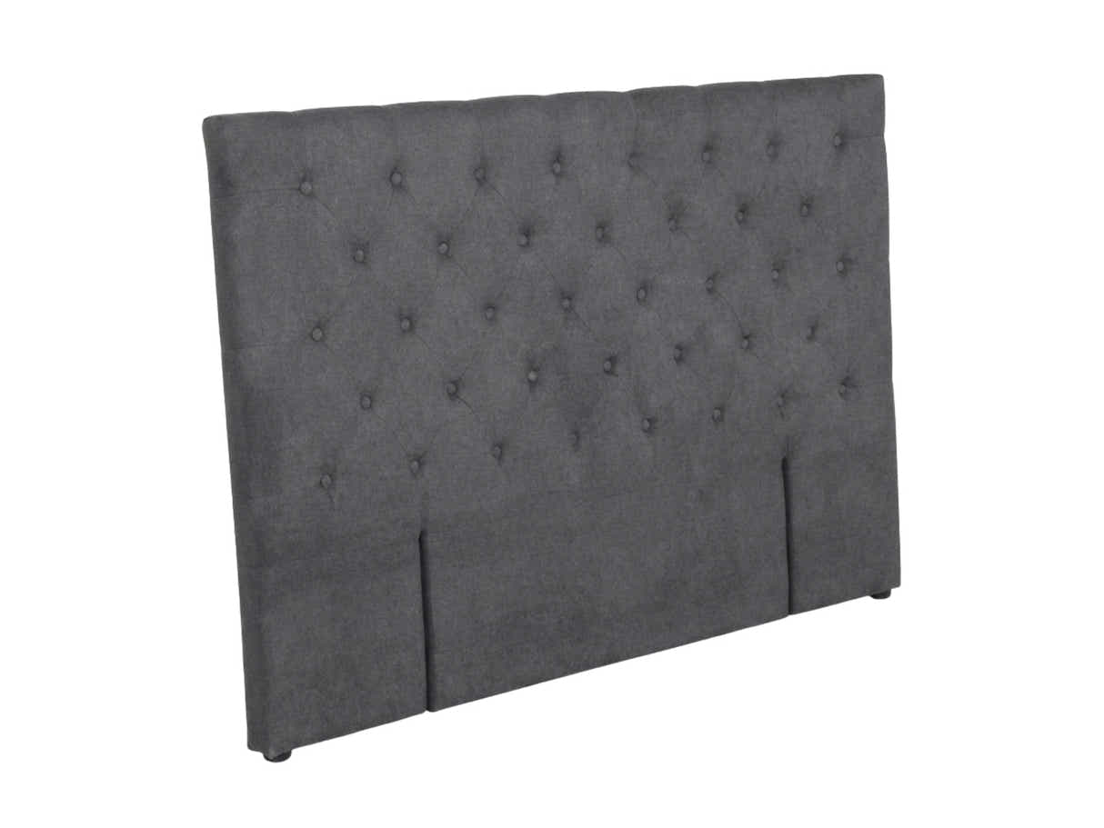 Rakel Fabric Headboard Grey - King