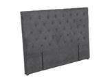 Rakel Fabric Headboard Grey - King