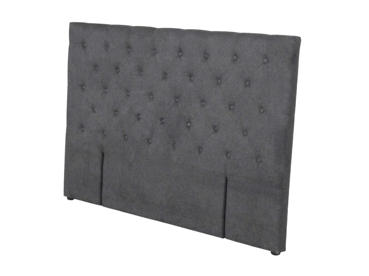 Rakel Fabric Headboard Grey - King