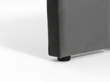 Rakel Velvet Headboard Grey - Queen