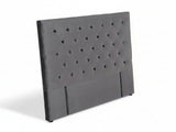 Rakel Velvet Headboard Grey - King