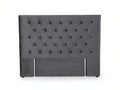 Rakel Velvet Headboard Grey - King