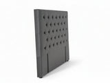 Rakel Velvet Headboard Grey - King