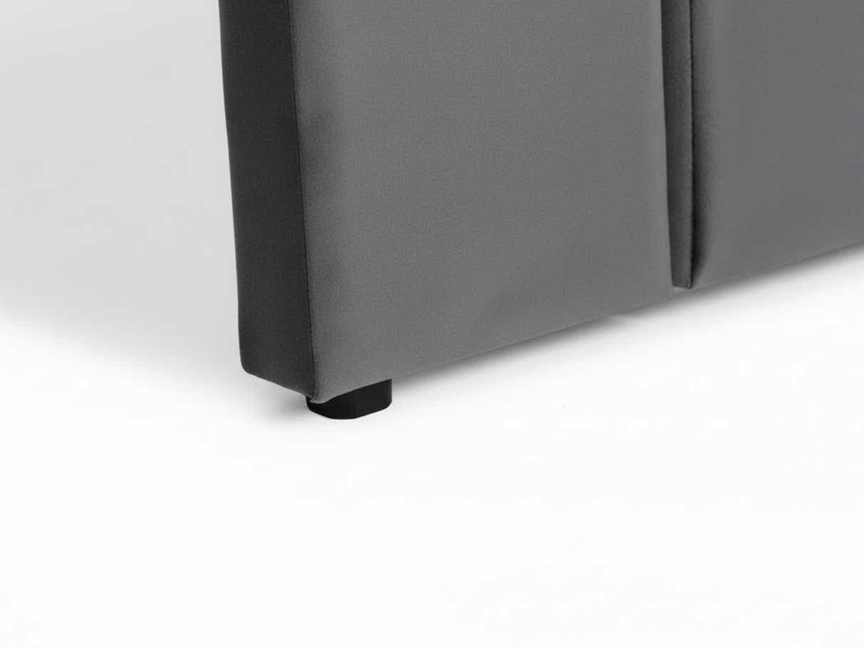 Rakel Velvet Headboard Grey - King