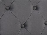 Rakel Velvet Headboard Grey - King