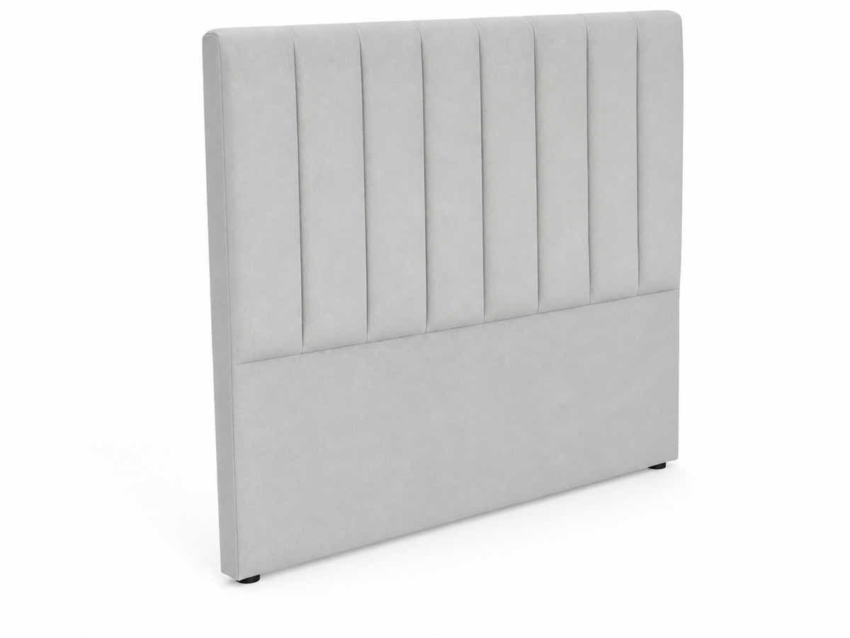 Tada Fabric Headboard Grey - Double