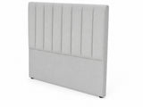 Tada Fabric Headboard Grey - Double