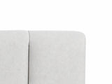 Tada Fabric Headboard Grey - Double