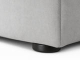 Tada Fabric Headboard Grey - Double