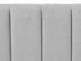 Tada Fabric Headboard Grey - Queen