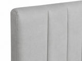 Tada Fabric Headboard Grey - Queen