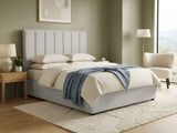 Tada Fabric Headboard Grey - King