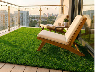 DS Olive Green 10 mm Artificial Grass - 2x5 m Roll