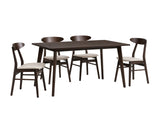 DS Fiesta 5-Piece Dining Set - Wenge