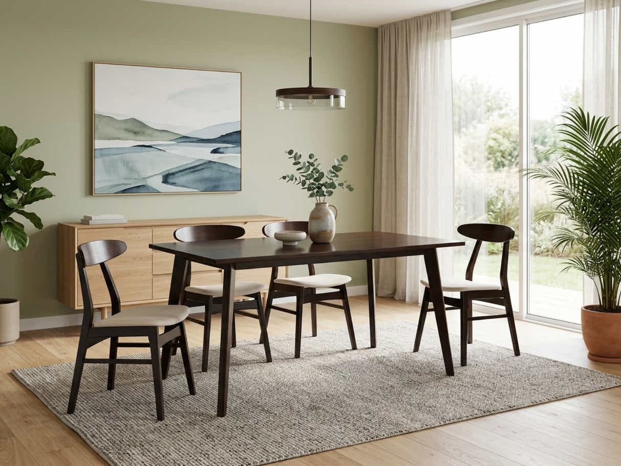 DS Fiesta 5-Piece Dining Set - Wenge