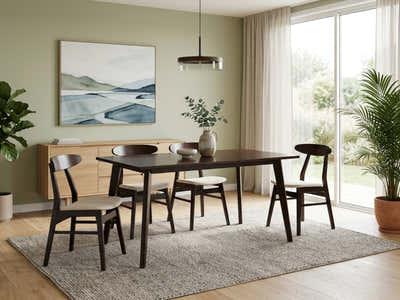 DS Fiesta 5-Piece Dining Set - Wenge