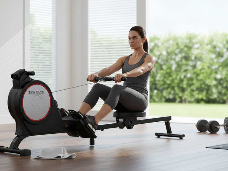 Magnetic Rowing Machine