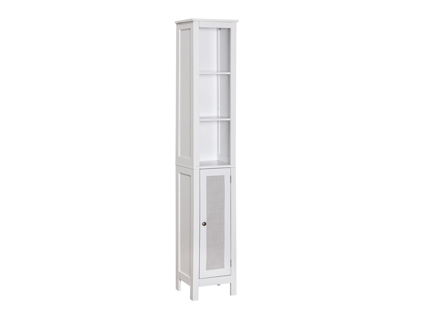 Rattan Tower Cabinet