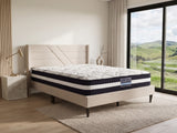 Galenia Bed Frame Beige & L30 Mattress - Queen