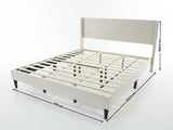Galenia Bed Frame Beige - King