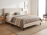 Galenia Bed Frame Beige - King