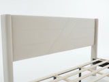 Galenia Bed Frame Beige - King