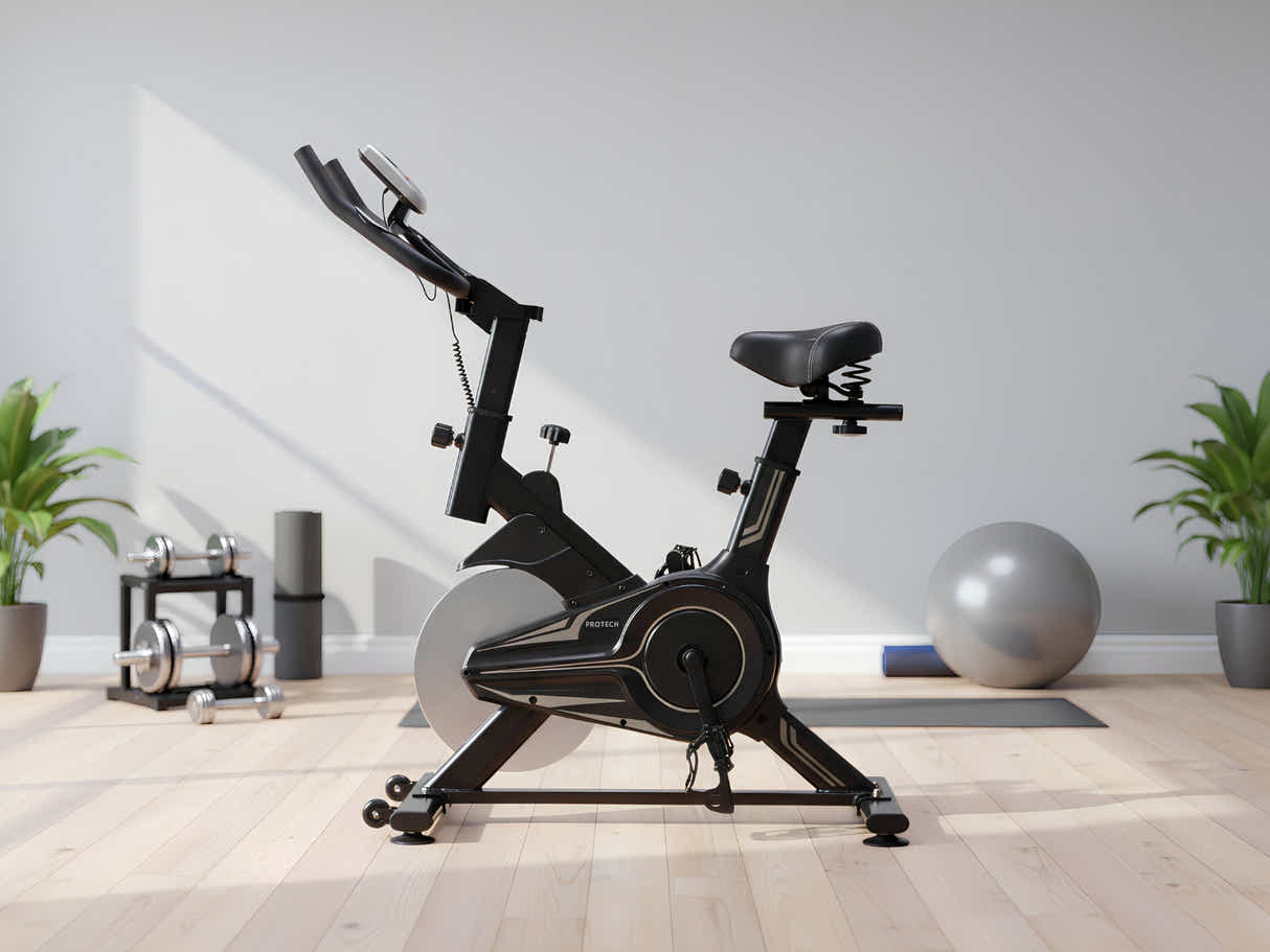 11kg Flywheel Exercise Spin Bike – Grey