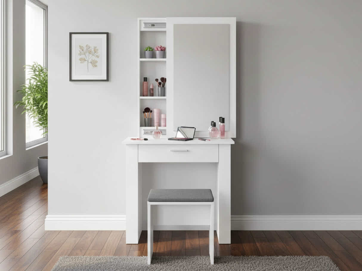 Salong Dressing Table White - 74 cm