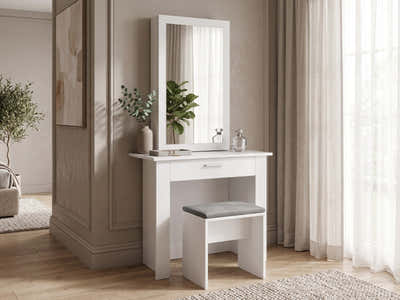 Salong Dressing Table White - 74 cm