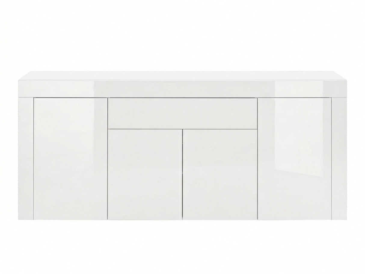 Glansig White Buffet Table - 180 cm