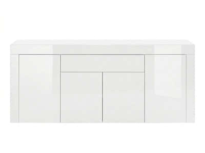 Glansig White Buffet Table - 180 cm