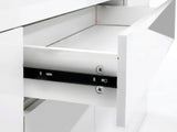 Glansig White Buffet Table - 180 cm