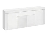 Glansig White Buffet Table - 180 cm