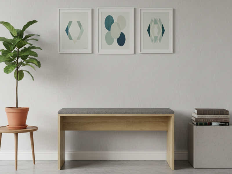 Skog Wooden Dining Bench - 90 cm