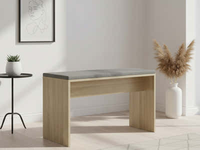 Skog Wooden Dining Bench - 90 cm