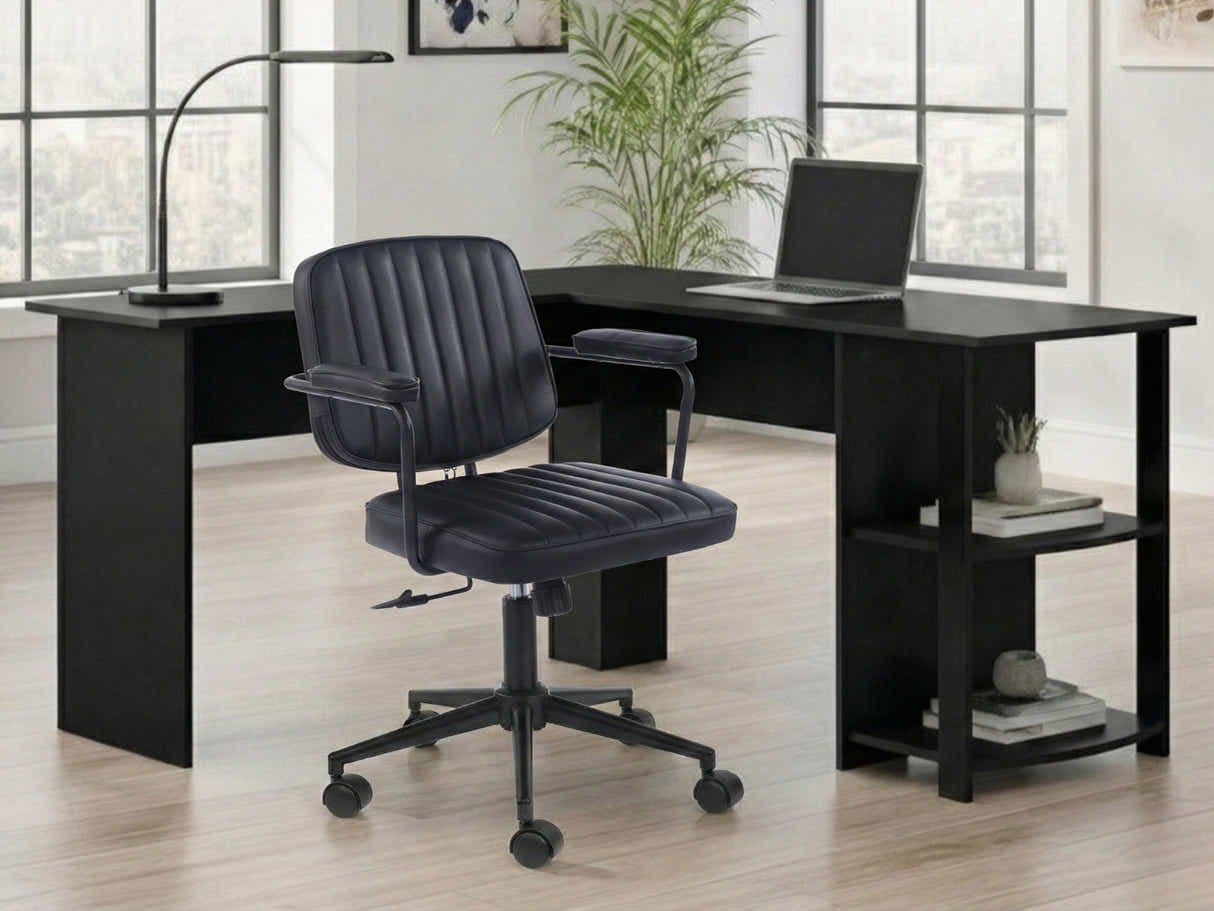 Korr Corner Office Desk & Elio Office Chair
