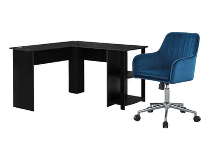Korr Corner Office Desk & Artechwork Office Chair