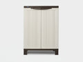 Half-Height Outdoor Storage Cabinet - Cream